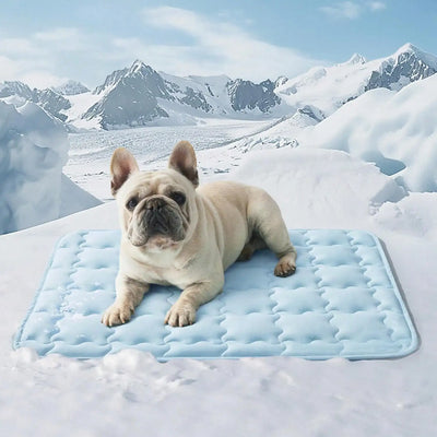 Summer Pet Cooling Mat For Dogs & Cats, Self-Cooling Pad, Breathable Summer Sleep Bed To Prevent Overheating