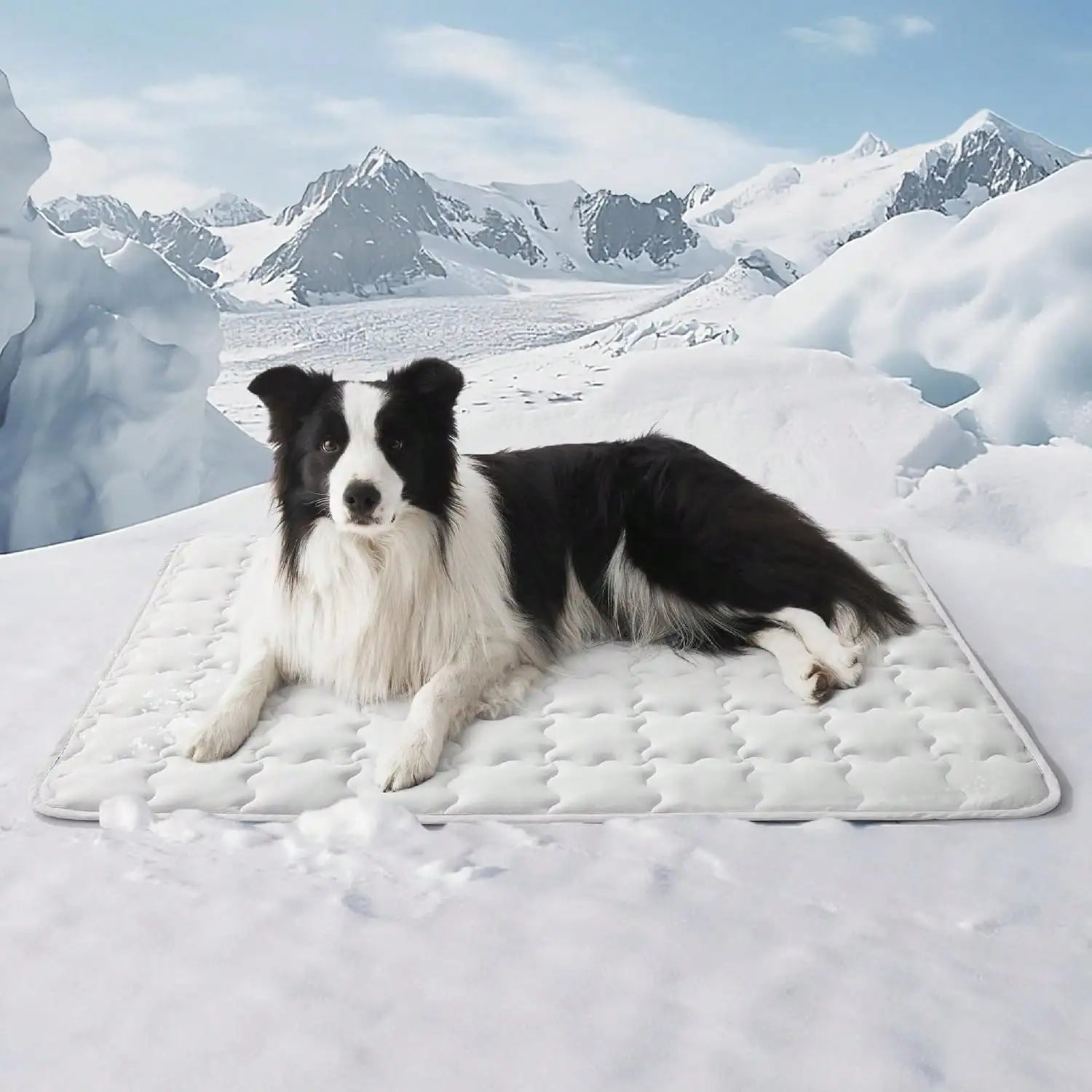Summer Pet Cooling Mat For Dogs & Cats, Self-Cooling Pad, Breathable Summer Sleep Bed To Prevent Overheating