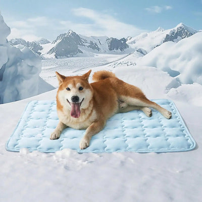 Summer Pet Cooling Mat For Dogs & Cats, Self-Cooling Pad, Breathable Summer Sleep Bed To Prevent Overheating